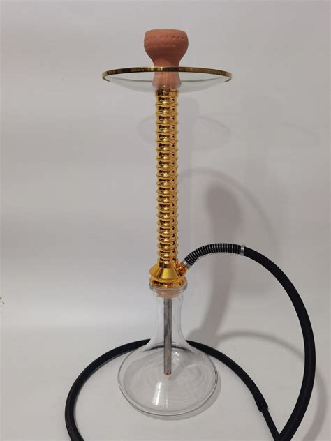 Factory Source Arabian Hookah Set Large Aluminum Alloy Porous Vent