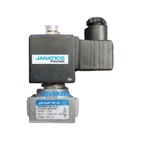 Janatics Brand E12613A SOLENOID VALVE 1 4 2 2 NC 7bar 220V AC DA