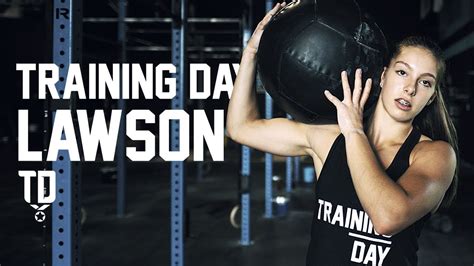 Training Day Crossfit® Games Athlete Emma Lawson Youtube