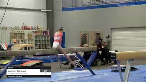 Autumn Reingold Beam Gymnastics Olympica Usa 2021 American Classic