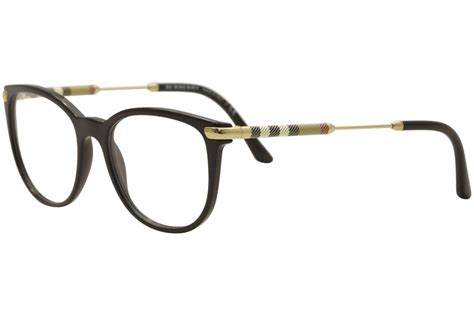 Burberry B2255 Q Eyeglasses Womens Full Rim Square Shape