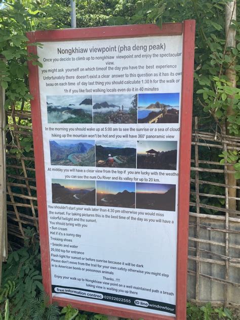 Hiking Pha Daeng Peak In Nong Khiaw Laos Visitor S Guide