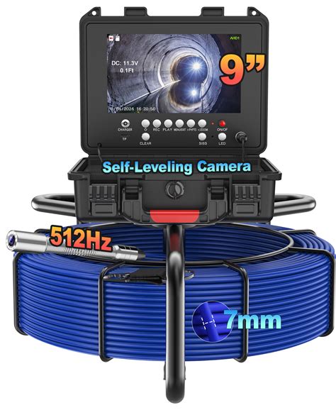 Anysun Sewer Camera With With Hz Transmitter Distance Counter Self