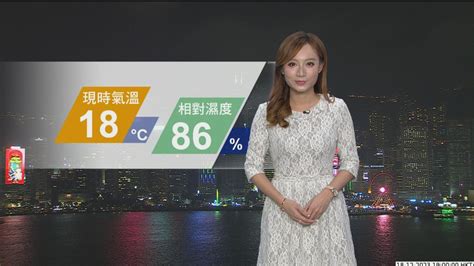 12月18日 天氣報告 無綫新聞tvb News