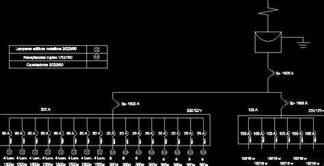 Diagrama Unifilar Electrico Dwg Unifilar Diagrama Bibliocad