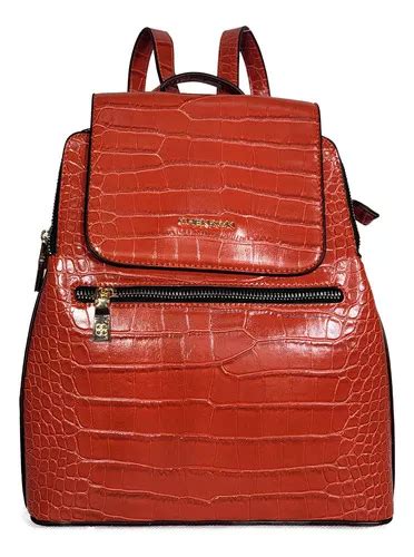 Mochila Feminina Chenson Cg Croco Casual Acambamento Dos Ferragens