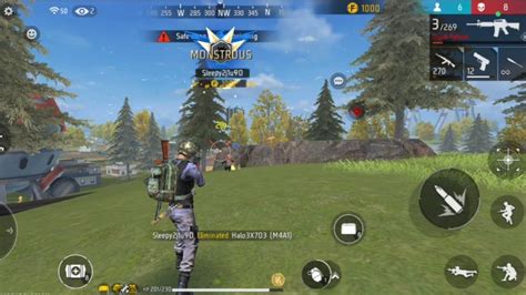 Free Fire Full Gameplay Handset Rate Solo Vs Squad Full Gameplay