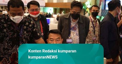 Foto Moeldoko Cek Fasilitas Media Center Ktt G20 Di Bali