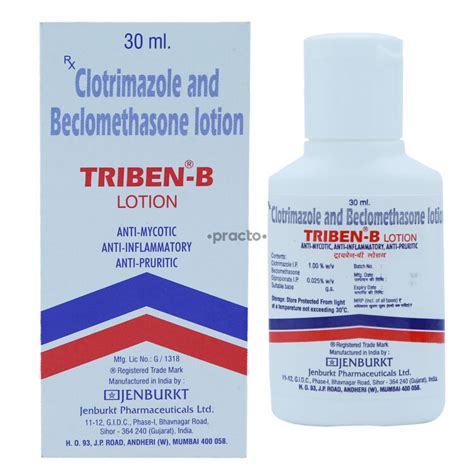 Triben B Lotion Uses Dosage Side Effects Price Composition Practo