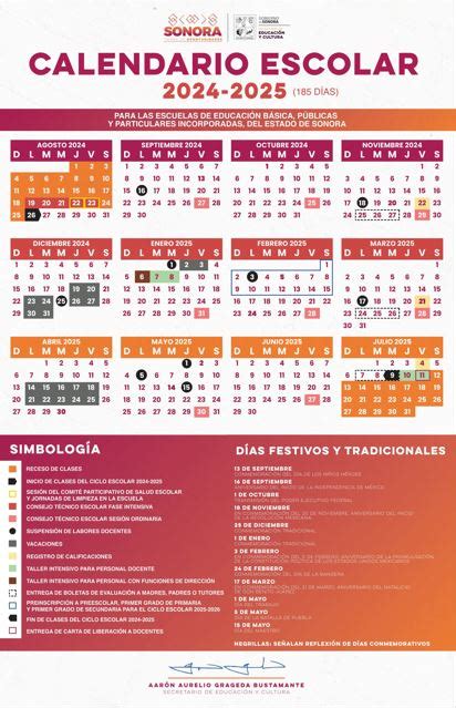 Este Es El Calendario Escolar Para Educaci N B Sica En Sonora