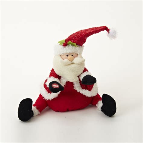 Buy Battery-Operated Singing Action Santa Decoration - Cappel's