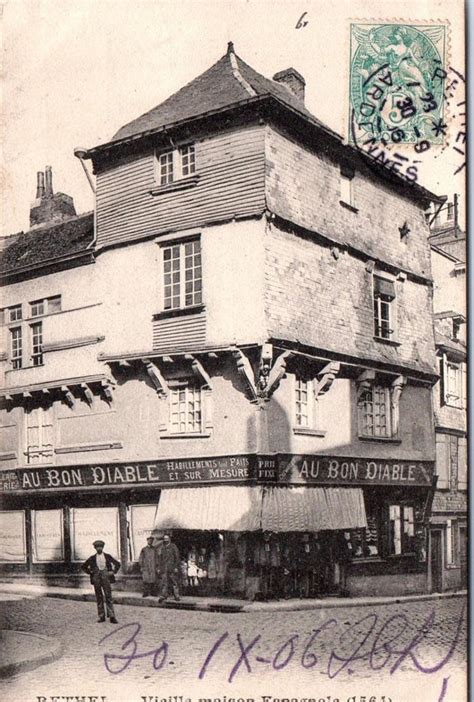 Rethel Vieille Maison Espagnole Carte Postale Ancienne Et Vue D