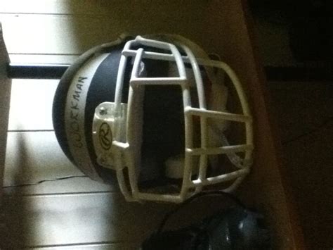 My football helmet