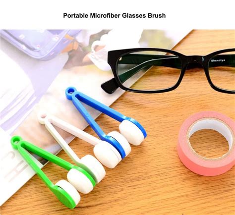 Multifunctional Glasses Cleaning Rub Eyeglass Sunglasses Spectacles Microfiber Eyeglass Cleaner