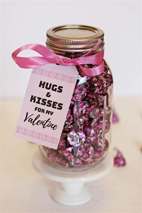 Hershey Kisses Mason Jar T For Valentine S Day