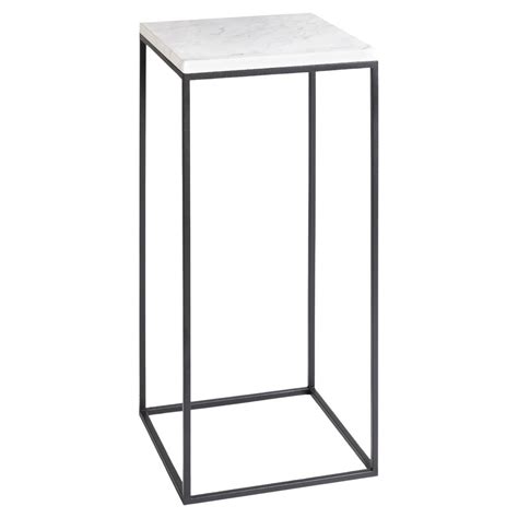 Zante White Carrara Side Table For Sale At 1stdibs