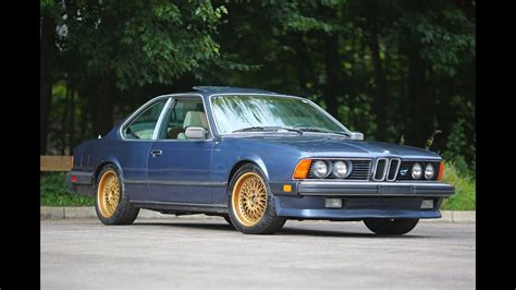 BMW 635CSi E24 1986 model review - YouTube