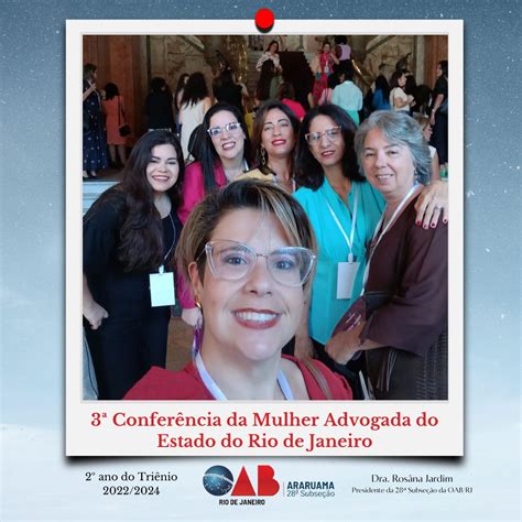 3ª Conferência de Mulheres Advogadas OAB ARARUAMA