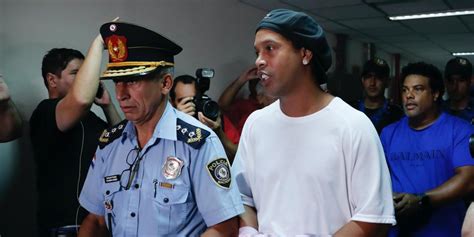 Ronaldinho adapting to jail in Paraguay with usual smile, prison warden says-Sports News , Firstpost