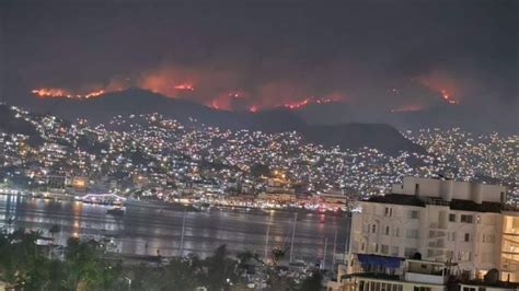 Incendios Forestales Golpean Guerrero Clases Suspendidas En Acapulco