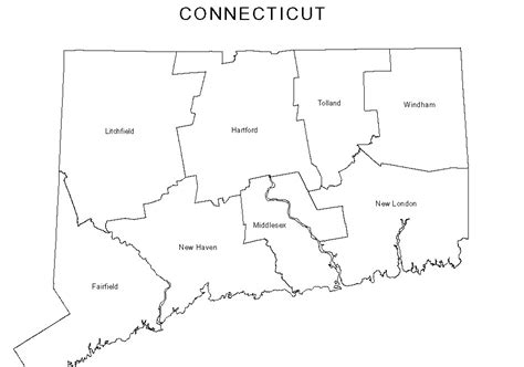 Free Printable Map Of Connecticut And 20 Fun Facts About Connecticut