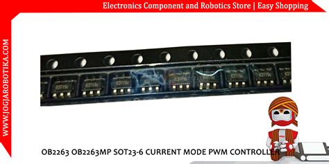 Jual OB2263 OB2263MP SOT23 6 Current Mode PWM Controller