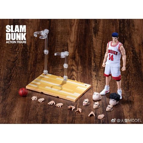 Jual Dasin Model Slam Dunk Hisashi Mitsui Baju Putih SHF Figures