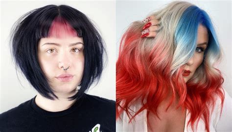 60 Pictures Of Dyed Bangs And Colored Fringe That Are Hot In 2025