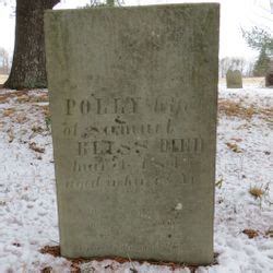 Mary Polly Lynde Bliss 1773 1845 Memorial Find A Grave