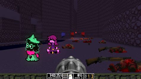 First Doom 2 WAD // DELTADOOM: A Deltarune Inspired WAD - Map Releases ...