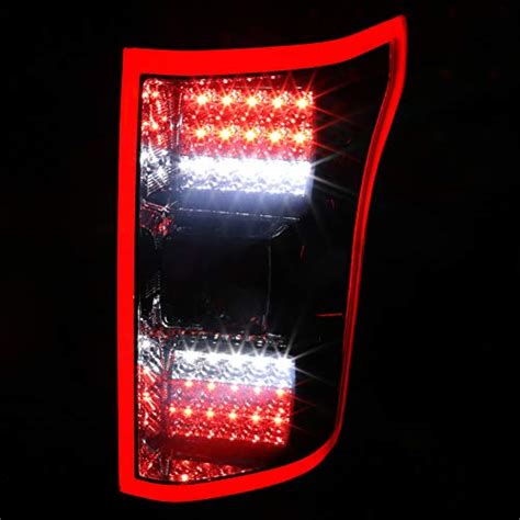 Spec D Tuning Smoke Lens LED Bar Tail Lights For 2015 2017 Ford F150