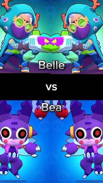 Belle Vs Bea Brawlstars Edit 1vs1 Youtube