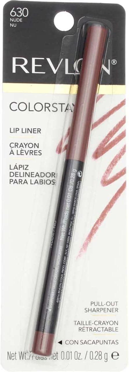 Amazon Revlon Colorstay Lip Liner With Softflex Nude Ea