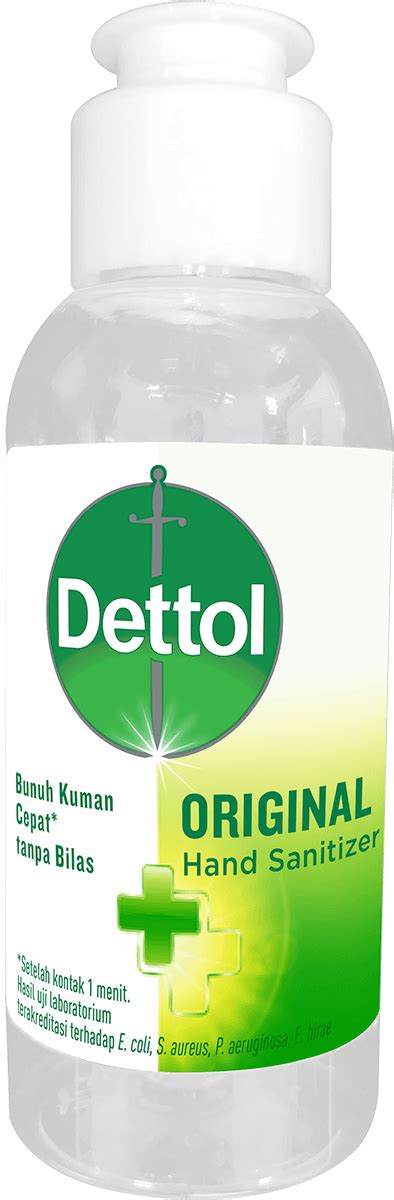 Dettol Instant Hand Sanitizer Original 50ml Push Top Bottle Dettol