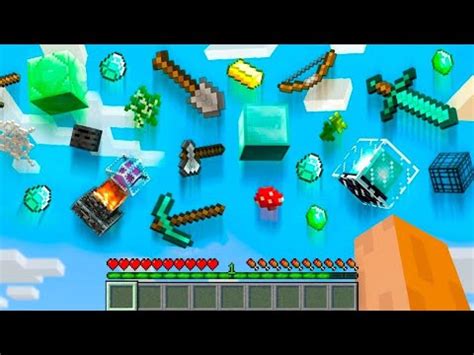 Minecraft Pero Caen Bloques Del Cielo Youtube