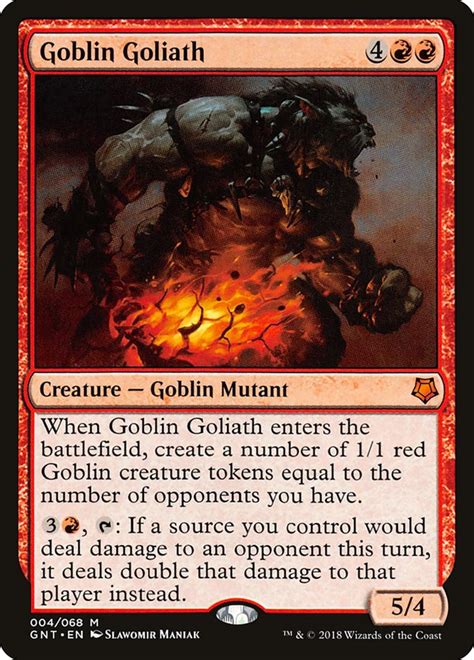 Goblin Goliath · Game Night Gnt 4 · Scryfall Magic The Gathering Search