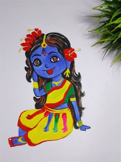 Cute Kali maa Drawing, | Drawings, Cute, Kali