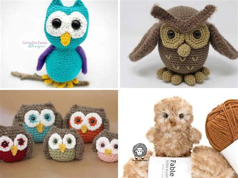 15 Adorable Free Crochet Owl Patterns