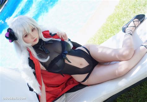 Graf Zeppelin Swimsuit By Hidori Rose Naked Cosplay Asian 29 Photos