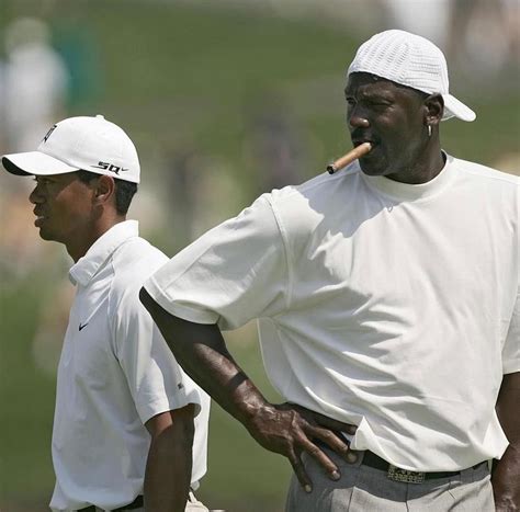 Tiger Woods And Michael Jordan Golfing Together In 2007 Michael