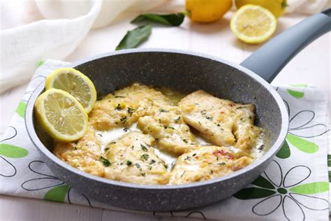 Scaloppine Di Pollo Cremose Al Limone La Tavola Di Gio