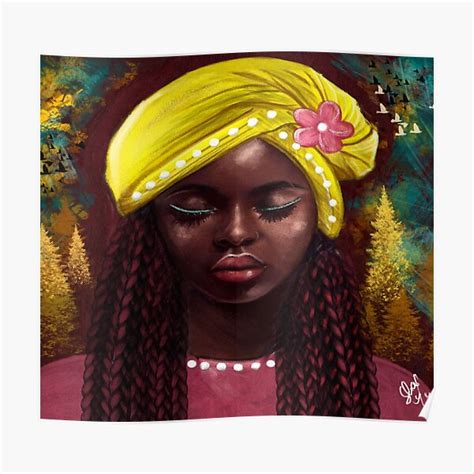 Póster «sé Mi Cartel De La Hermana Negra De La Paz Afrocéntrico