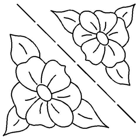 Pictures Of Flowers To Trace - ClipArt Best