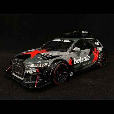 Audi Rs6 Dtm Avant Jon Olsson Gumball 3000 2015 Noir 1 18 Gt Spirit Gt321