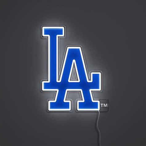 Los Angeles Dodgers Logo, LED neon sign – YELLOWPOP