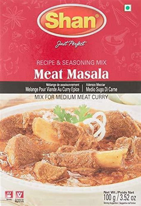 Shan Meat Masala Seasoning Mix 100g Spice Packets For 53 Off