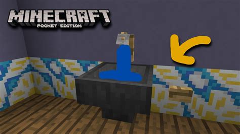 How To Make A Working Sink Command Block Minecraft Pocket Edition