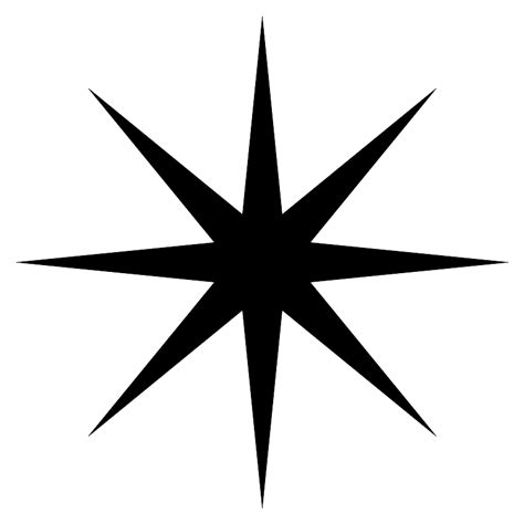 Eight Spoked Asterisk Vector Svg Icon Svg Repo