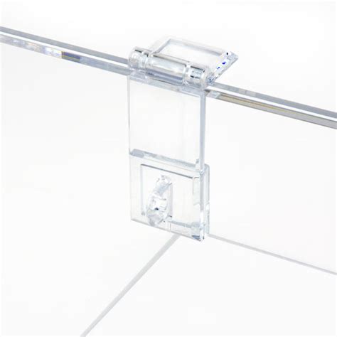 Clear Acrylic Box With Hasp Lock Hinged Lid Custom Size