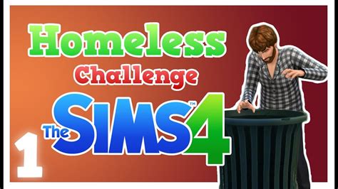 The Sims Homeless Challenge Part A Sad Life Youtube